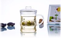 1 pc A variety of shapes Heat-Resisting Glass Tea Pot Water Cups with infuser