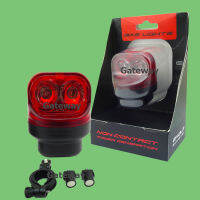 Morningไฟท้ายจักรยาน แบบปั่นแล้วชาร์จไฟBike Lights 2 XPE LED Non-Contact Power Generrtion 240 Lumens