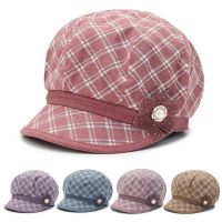 Mom spring and autumn thin single hat middle-aged elderly ladies grandma sun old lady summer octagonal