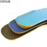 Breathable Memory Foam Insoles Stretch Deodorant Running Cushion Insoles For Feet Man Women Insoles For Shoes Sole