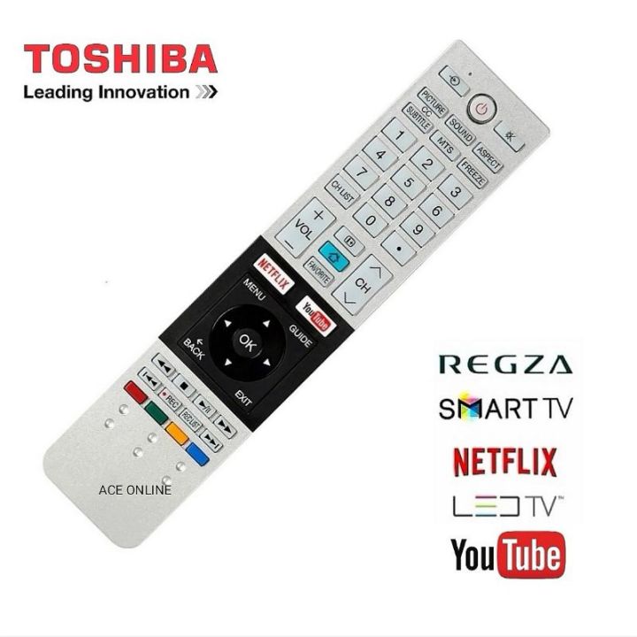 toshiba-ledlcdsmart-remote-control-replacement-ct-8521-ใช้ได้กับ-ct-8536-ct-8522-ct-8068
