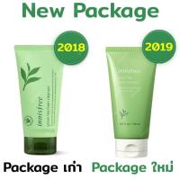 Innisfree Green tea foam cleanser (2019 New Packaging) ขนาด 150ml