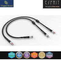 ESPRIT Aipha Interconnect RCA Cable 1.2meter 1pair Made in France สายสัญญาณของแท้ ผลิตในประเทศ ฝรั่งเศส