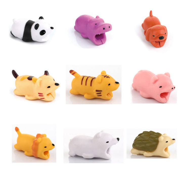 การถนอมสายชาร์จ-usb-cartoon-animal-การโทรเสีย