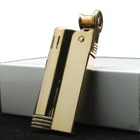 IMCO 6600 Gasoline Lighter From Austria Stainless Steel Brass Designed Metal Petrol Smoking Lighter Nostalgic Gift