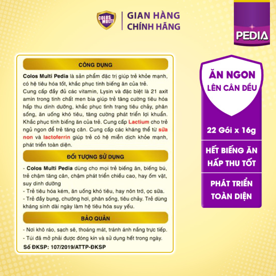 Combo 2 hộp sữa non colosmulti pedia chuyên biệt dành cho trẻ biếng ăn - ảnh sản phẩm 4