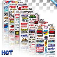 Stiker Motor ใส่หมวกกันน็อกดัดแปลงศิลปะลาเต้สำหรับรถยนต์สติกเกอร์สติ๊กเกอร์กันน้ำแบบลอกแปะความคิดสร้างสรรค์ส่วนบุคคลสปอนเซอร์