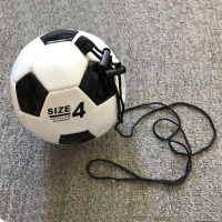 Soccer Training Ball Adjustable Bungee Elastic Training Ball with Rope Size 4 Football for Training Playing Sports