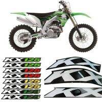 For KAWASAKI KX125 1974-2005 93 94 95 96 98 Motorcycle Accessorie 3D Glue SwingArm Air Box Reflection Stickers Decorate Decals