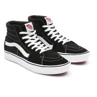 รองเท้าผ้าใบ VANS ComfyCush SK8-Hi (Classic) black/true white เบอร์ 10 เบาและนิ่มพิเศษ ของแท้ ราคาพิเศษ พร้อมส่ง