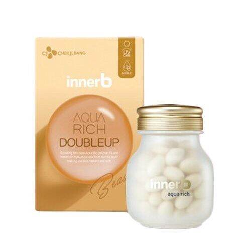 innerb-อินเนอร์บี-aqua-rich-snow-white-aqua-bank-คอลลาเจน-ขายดี-อันดับ-1-จากเกาหลี-56เม็ด-กระปุก