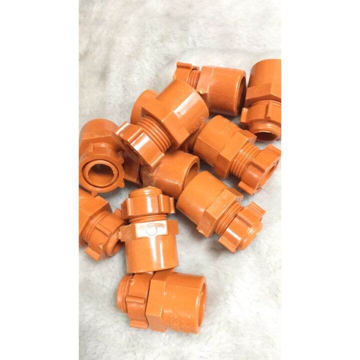 Pvc Orange Male Adapter With Locknut 12 34 1nch♤ Lazada Ph 0075