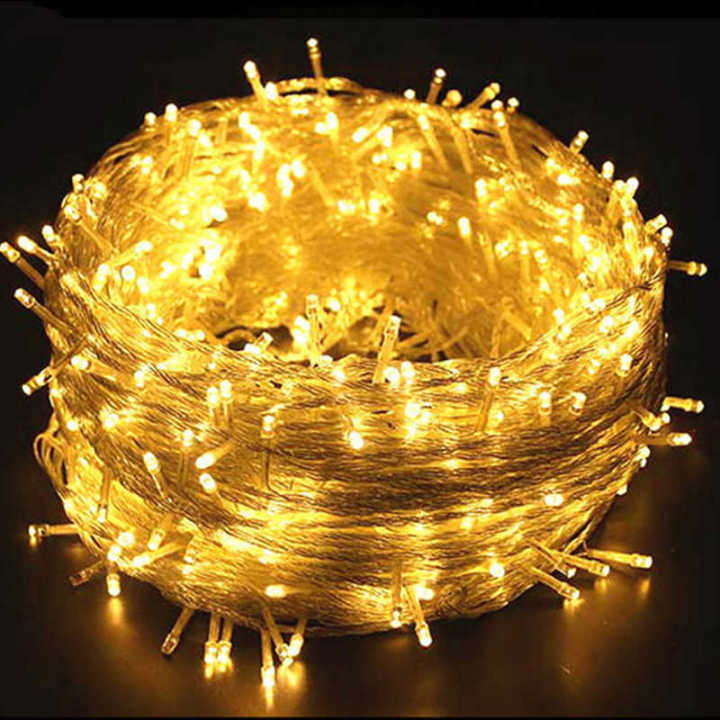 Dây đèn LED trang trí nháy chớp 50m / 100m, trắng, vàng, nhiều màu ...