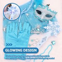 Special Offers Wand Snowflake Up Light Princess Toy Party Birthday Wands Toys Glow Supplies Girls Kids Cosplay Led Glowing Costume Christmas