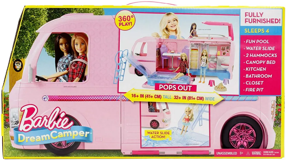 barbie camper fun