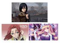 Anime Girl Art Film พิมพ์โปสเตอร์ผ้าใบ-เลือกจาก42รูปแบบสำหรับ Home Wall Decor-24X36นิ้ว Size