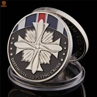 USA Distinguished Flying Cross Military Armed Forces Glory Medal Silver Plated Challenge Commemorative Coin Collection