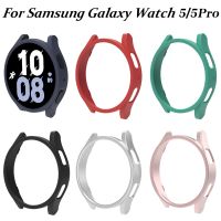 Watch Cover for Samsung Galaxy Watch 5Pro 45mm Case Hard PC All-Around Protective Bumper Shell for Galaxy Watch4/5 40mm44mm Case Cables Converters