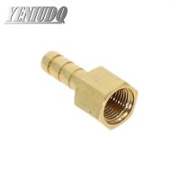 4mm-12mm Brass Pipe Fitting Hose Barb Tail M10 -M20 Metric Female thread Connector Joint Copper Pipe Coupler Adapter Gas Joint