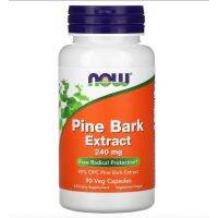 Now Foods, Pine Bark Extract 240 mg 90 Veg Capsules