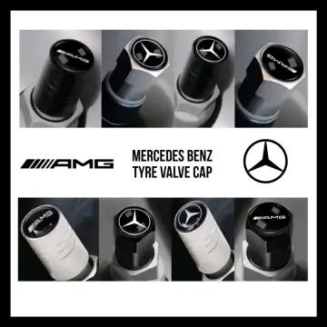 Genuine mercedes deals tyre valve caps