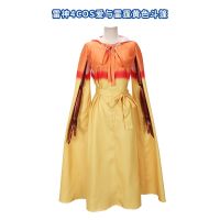 [COD] 4cos love and thunder yellow cloak cos movie same cosplay costume female stage performance