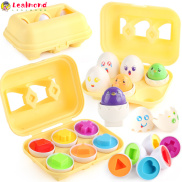 Leal RC bé học giáo dục đồ chơi trứng thông minh hình dạng màu sắc phù hợp