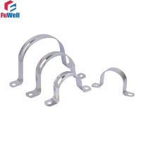 ☎☸ 10pcs M40-M50 304Stainless Steel U Bracket Tube Strap Tension Clip Pipe Saddle Clamp Conduit Hose Pipe Tubing Retaining Clips