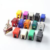 Toggle Switch On Off dengan Penutup Perlindungan 12 Mm Electrical Circuitry  Parts