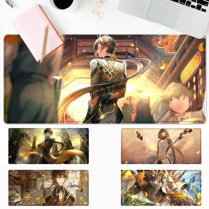 Genshin Impact Columbina, Sandrone, and Zhongli Mouse Pads