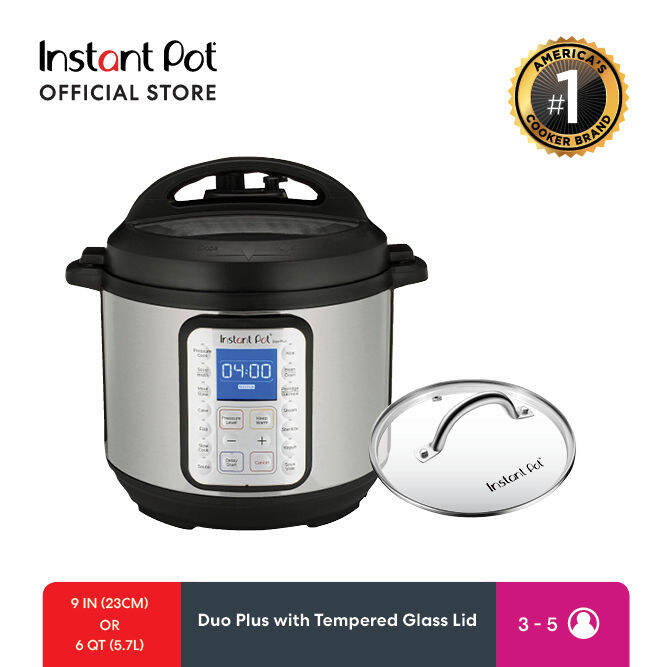 Instant Pot Duo Gourmet 9 in 1 Multi-Use Electric Pressure Cooker 5.7L