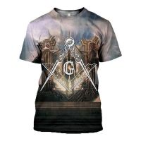 3D ALL OVER PRINTED FREEMASONRY MAN SHIRT