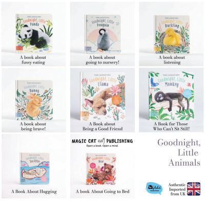 [หนังสือ เด็ก] Goodnight, Little Animals 8 BOARD BOOKs english book by Magic Cat ของแท้ พร้อมส่ง ปกแข็ง #magiccat