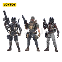 ตุ๊กตาขยับแขนขาได้ JOYTOY 1/18 (3ชิ้น/เซ็ต) คอลเลกชั่นตัวละครอนิเมะทรีโอสีดำของเล่นโมเดล Gratis Ongkir