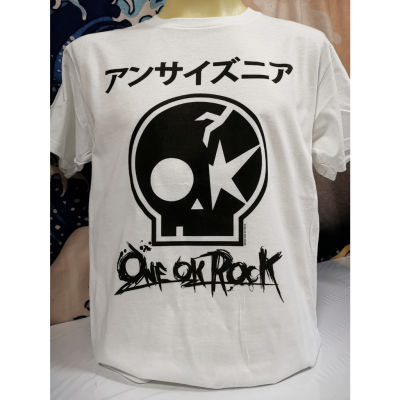 HOT เสื้อนำเข้า Music ONE OK ROCK Japanese Pop Punk Alternative Rock Blink-182 Gildan T-Shirt ผ้าฝ้ายแท้ top 【จัดส่งทันที】
