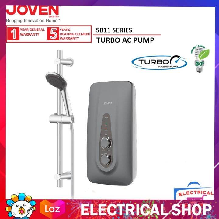 Joven Water Heater With AC Pump SB11P Instant Water Heater Turbo