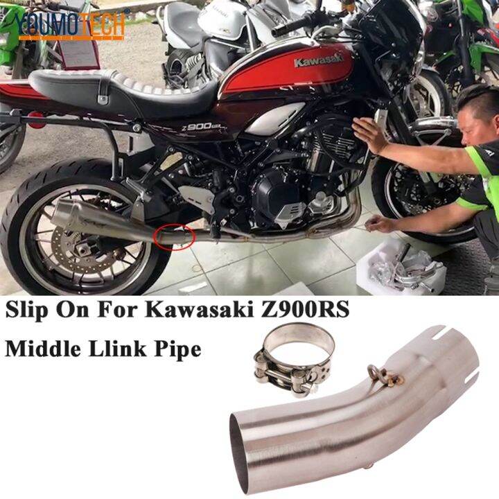 Slip On For Kawasaki Z900RS 20172022 Motorcycle Exhaust Muffler
