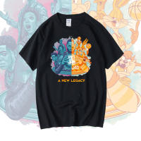 เสื้อยืด NBA พิมพ์ลายLebron James Space jam เนื้อผ้านิ่มใส่สบาย