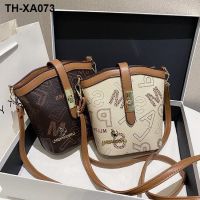 Kangaroo brand retro presbyopic phone bag inclined shoulder bag bucket bag original commuter female bag