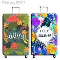 Fashion Flowers Luggage Cover Thicken Elasticity Baggage Cover Suitable 18 - 32 Inch Suitcase Case Dust Cover Travel Accessories