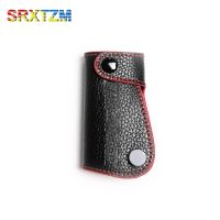 fvdbsdv SRXTZM Cowhide Leather Key Case Car Cover Shell Keychain Accessories For Mercedes Benz W204 W203 W205 W211 C S E Class GLA GLK