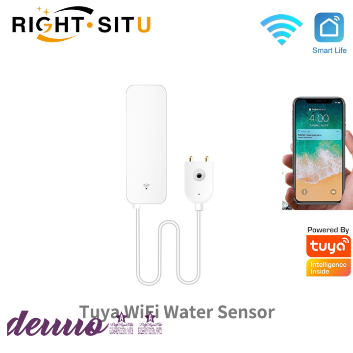[deuuo] Tuya Water Sensor Water Level Sensor Leakage Detector For Smart