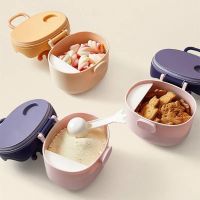 【cw】 Baby Food Storage Newborn Cereal Cartoon Kids Outdoor Feeding  jars New