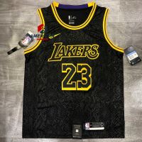 Mens 2022 NBA Jerseys Los Angeles Lakers LeBron James 75th Anniversary Black Basketball Jersey