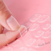 【hot sale】 ♧ B50 [12/24pcs]Nail Jelly Glue Flexible Double Sided Adhesive Fake Fingernail Sticker Home DIY