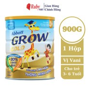 Date T6 24 Sữa bột Abbott Grow 3+ 900g lon cho trẻ từ 3-6 tuổi.