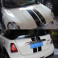 กลางเส้นขนานเครื่องดูดควันลำต้นสติกเกอร์รถและสติ๊กเกอร์สำหรับ BMW MINI Cooper S Hatchback R56 2007-2014รถอุปกรณ์จัดแต่งทรงผม