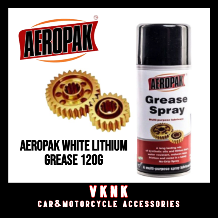 AEROPAK Grease Spray Multi Purpose Lubricant 120g Lazada PH