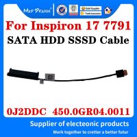 ใหม่ Original 0J2DDC J2DDC 450.0GR04.0011สำหรับ Dell Inspiron 17 7791 Jedi 17แล็ปท็อป SATA HDD SSD Hard Drive Connector Flex Cable