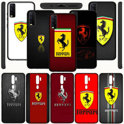 ซิลิโคน ปก C170 PB24 Ferrari logo car cool Phone เคสโทรศัพท์ หรับ iPhone 14  13 12 11 Pro XS Max X XR 6 7 8 6S Plus 6Plus 14Plus 8Plus 14+ + 14Pro ProMax อ่อนนุ่ม Casing 11Pro 13Pro 12Pro 7+ 8+ 6+